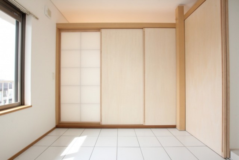 白木と障子のコントラストがGood