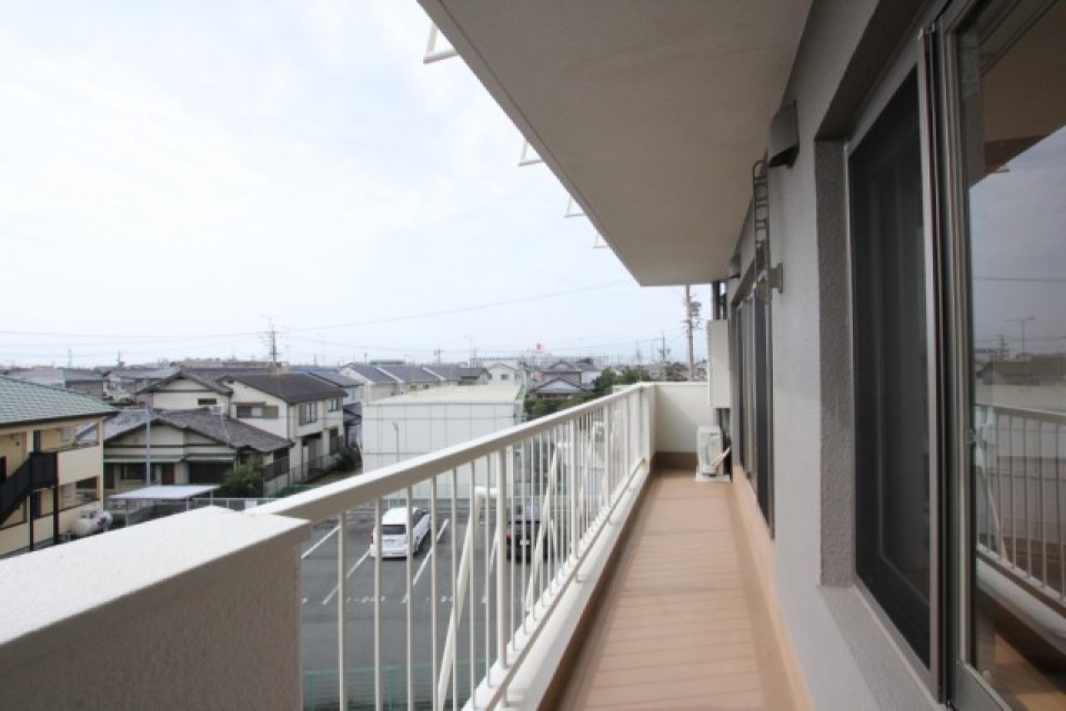バルコニーの様子