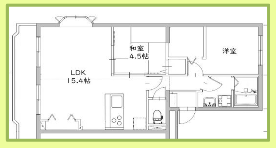 これぞ大人のたしなみの間取り図