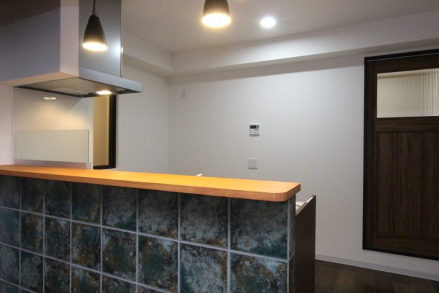 キッチンカウンターは要注目POINT。