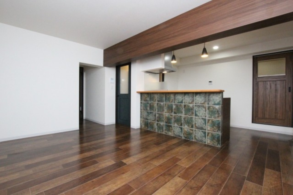 使い勝手が良さそうなLDK空間。