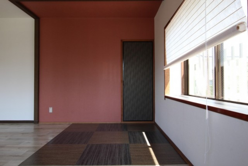 ディアウォールでちょっとした棚。