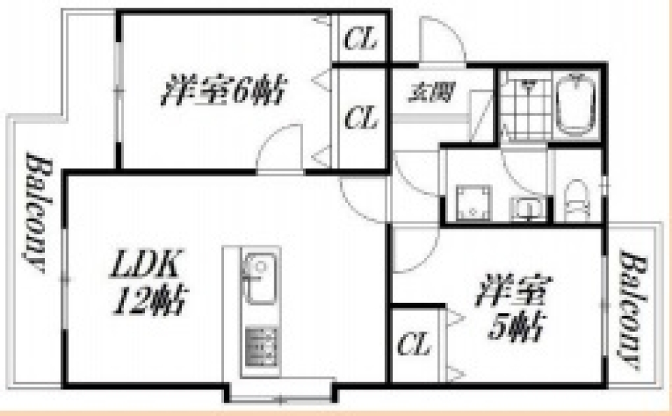 玄関開いて2秒で惚れた。の間取り図