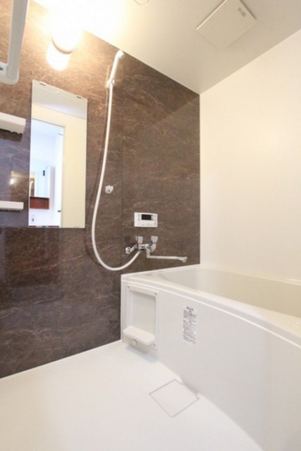 浴室追い焚き機能付き。