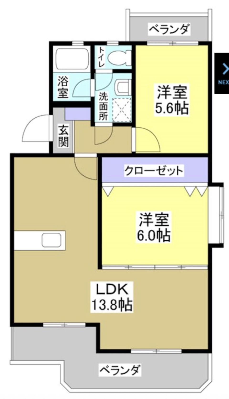 山吹色よ今ここにの間取り図