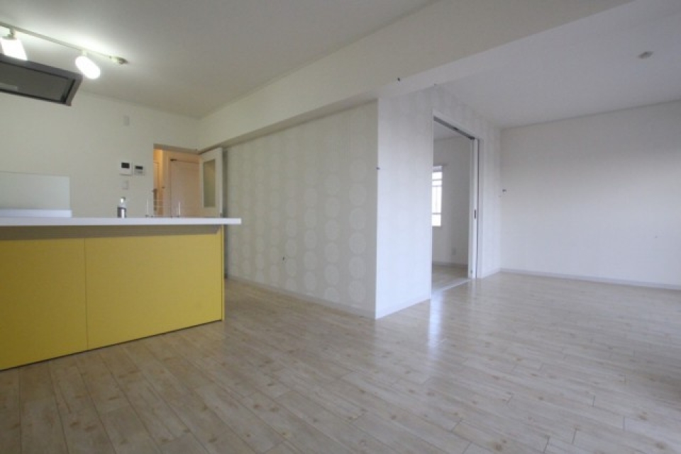 家具の配置がしやすいL字型LDK