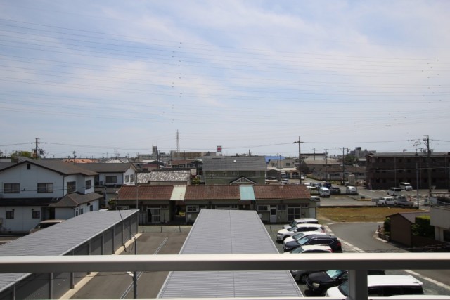 3階からの眺めです。