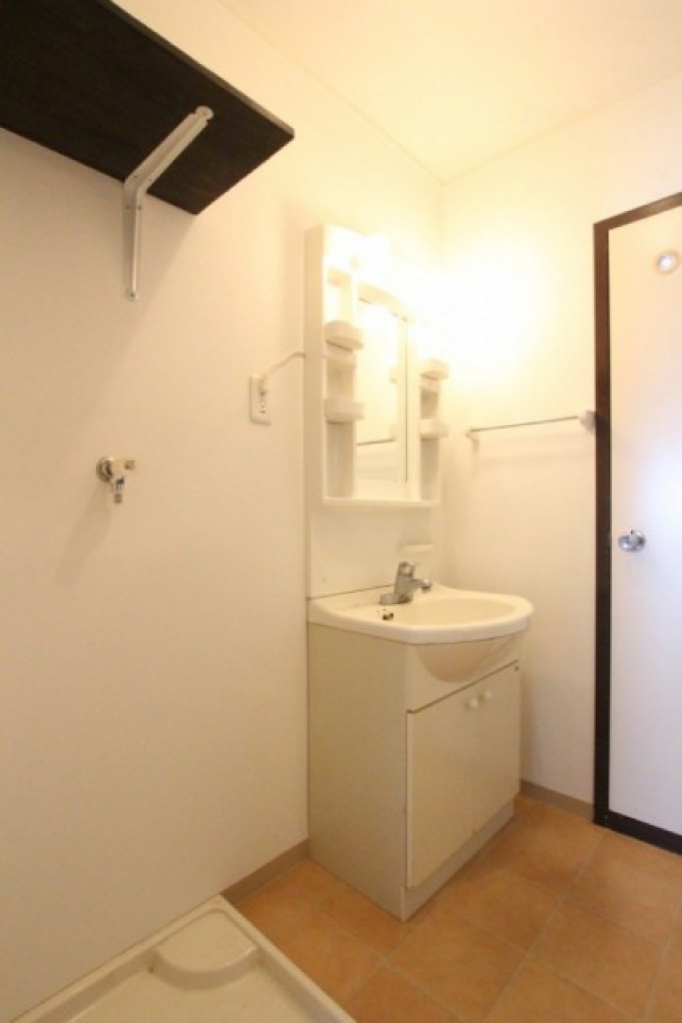 洗面脱衣所もキレイです。