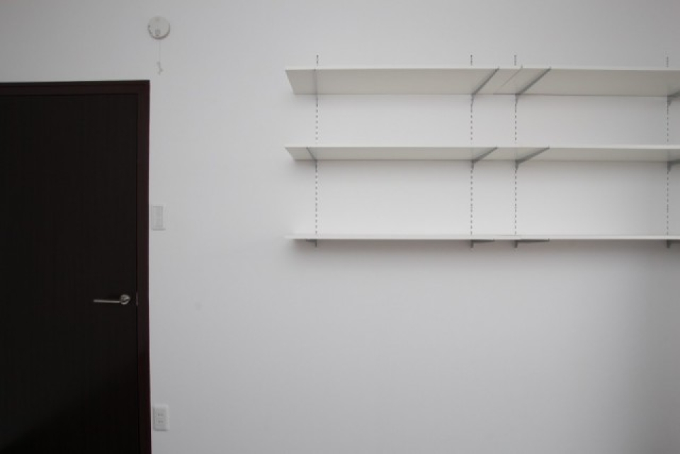 収納はないですが収納棚がありました