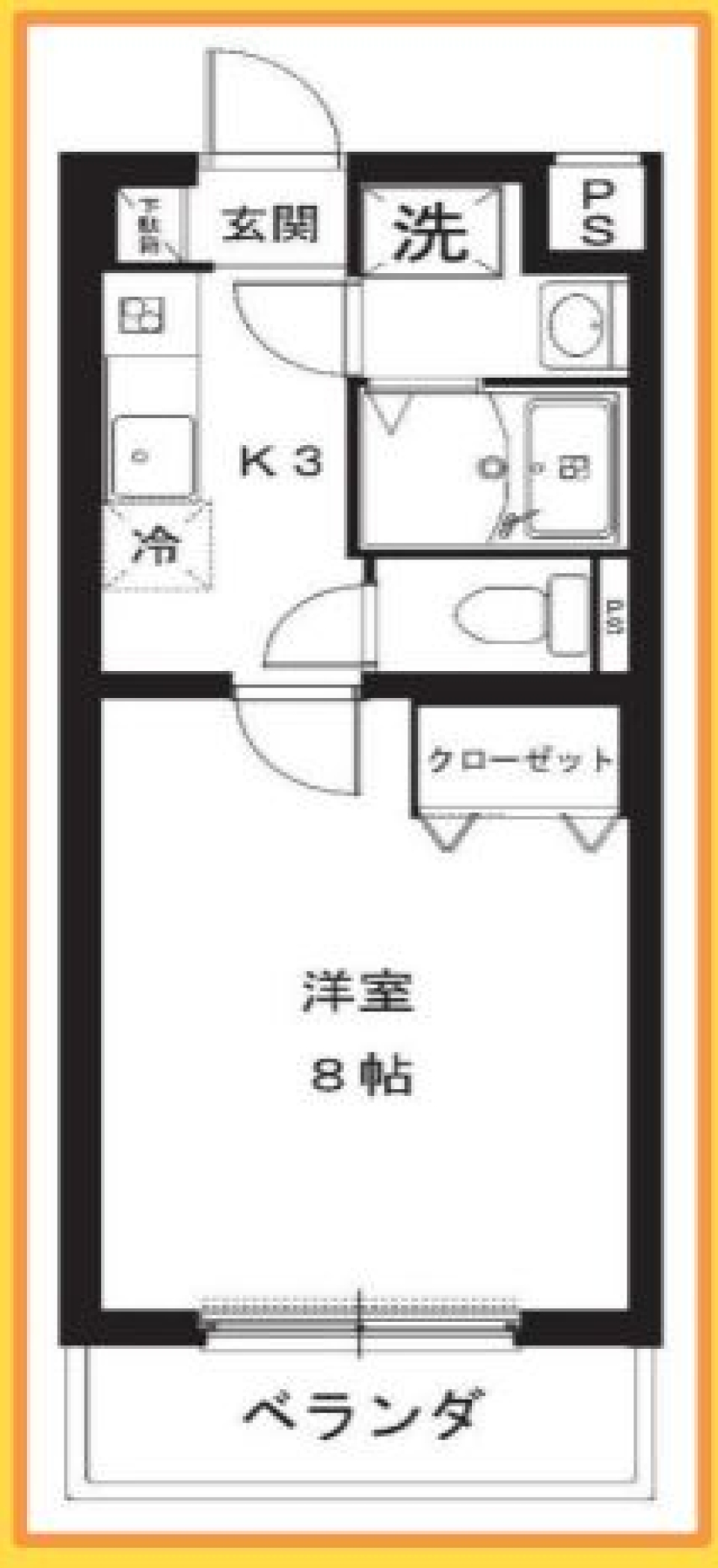 ちょっとだけよの間取り図