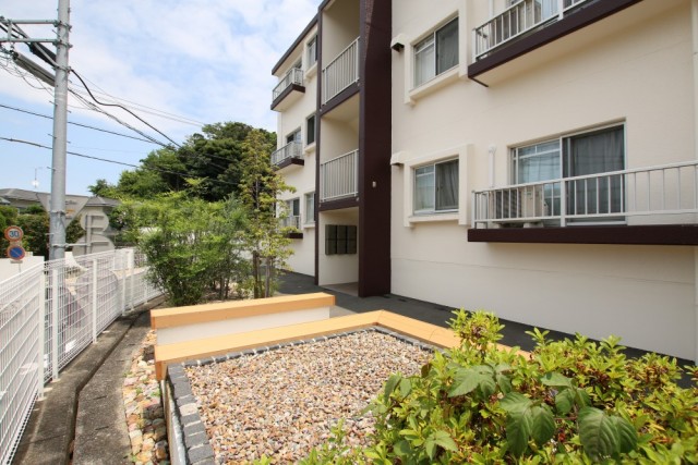 ベンチがあります