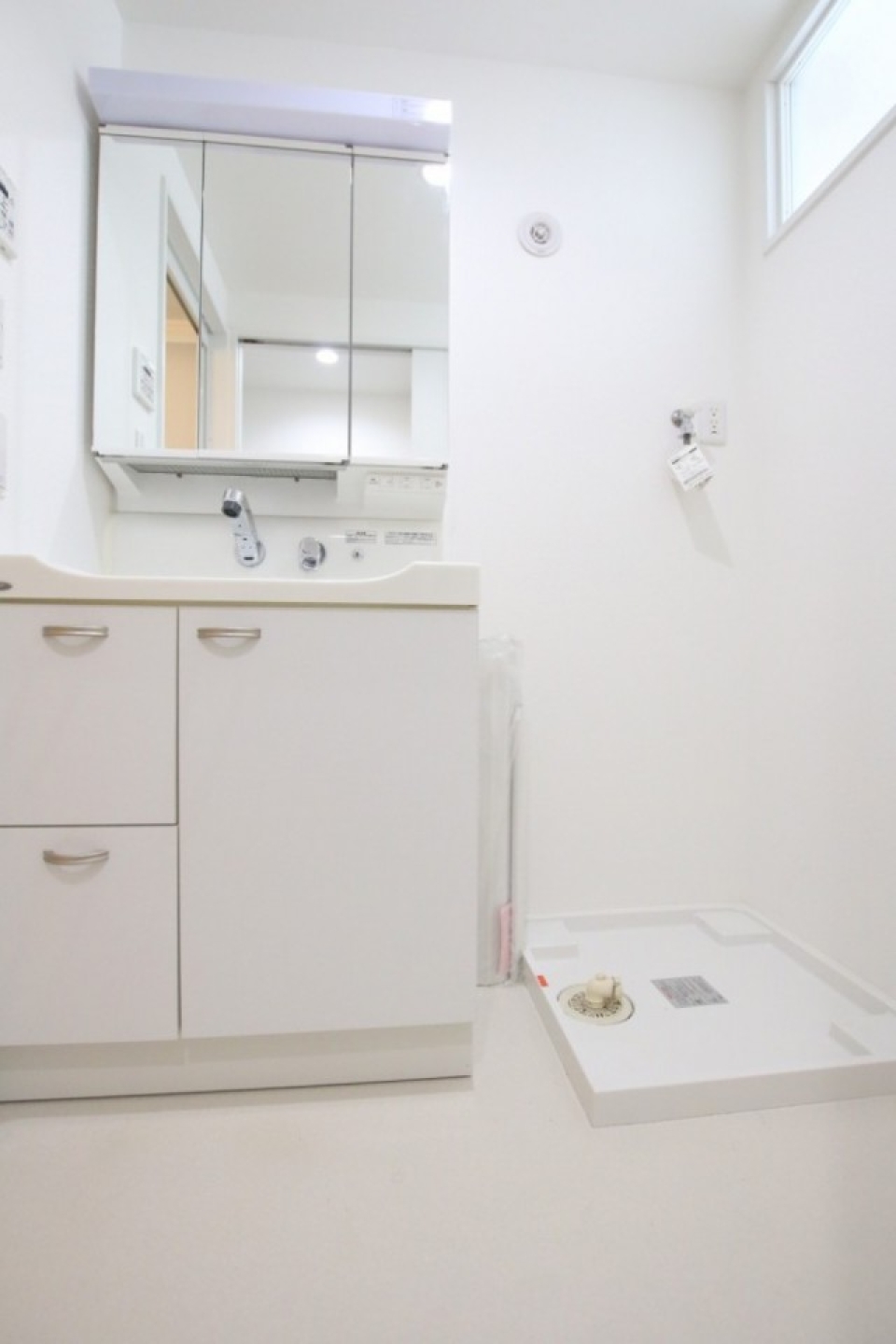 洗面と室内洗濯機置き場