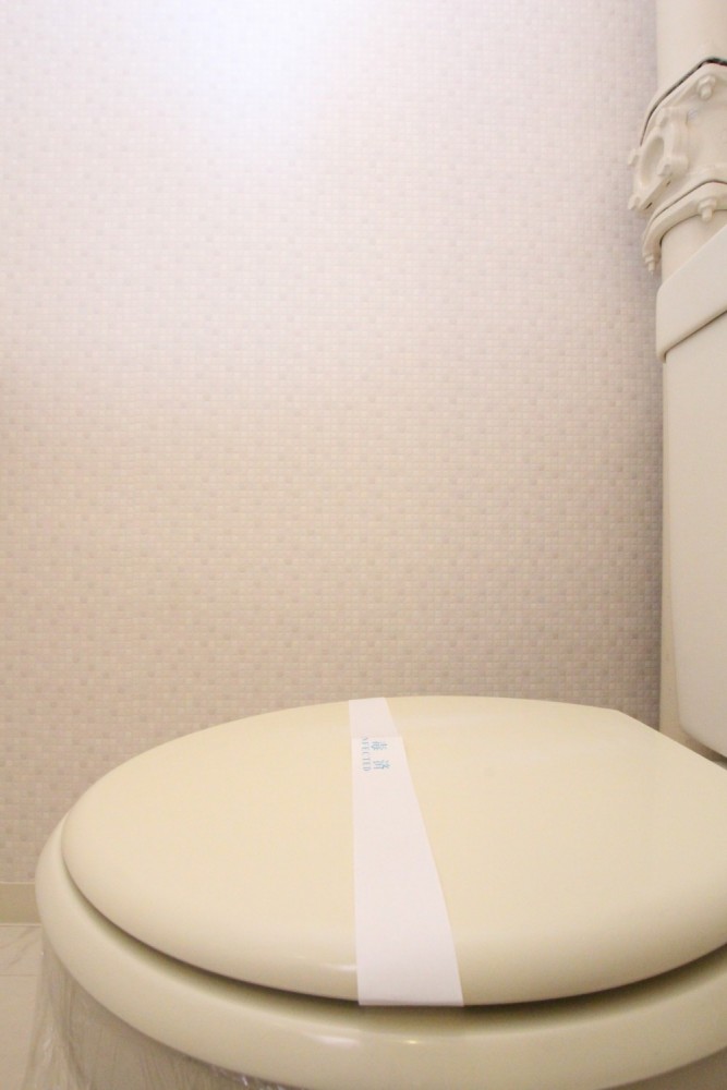 お手洗いもシンプルな造り。