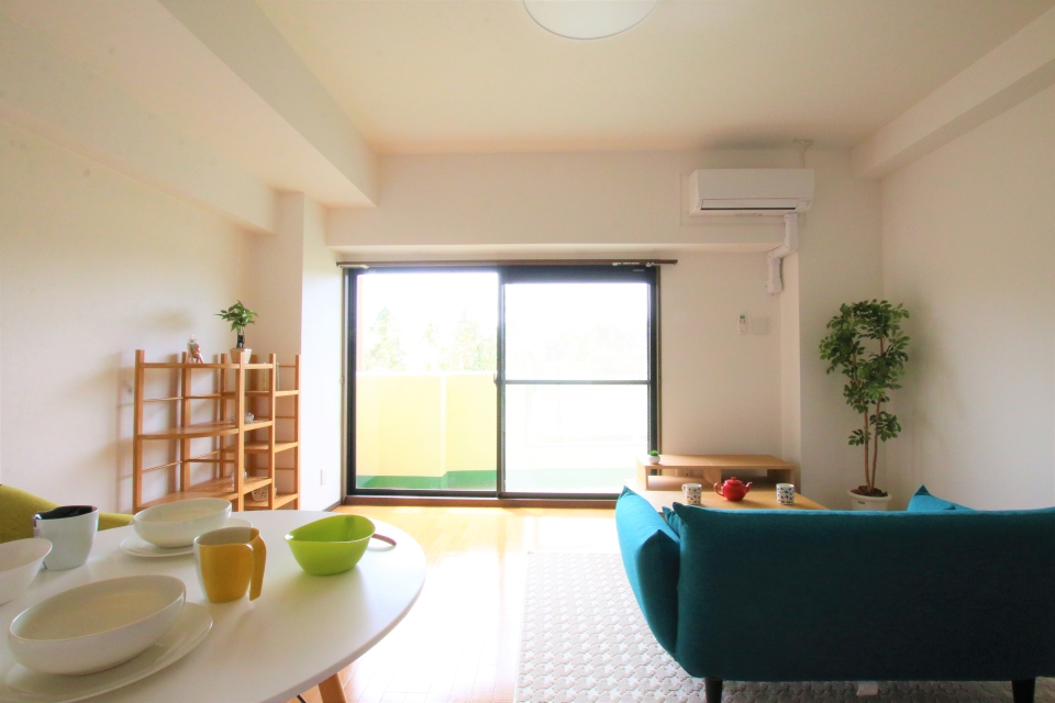 日当たり良好のLDK。