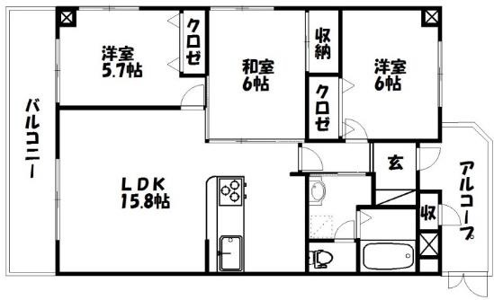 広いリビングでのびのび過ごそう