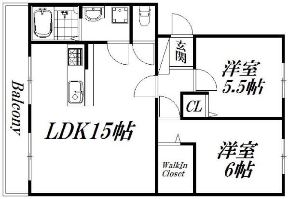 カフェStyleにしCiao！［ペット可］の間取り図