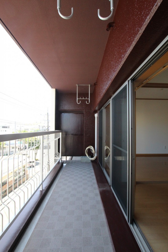 大きめのバルコニー