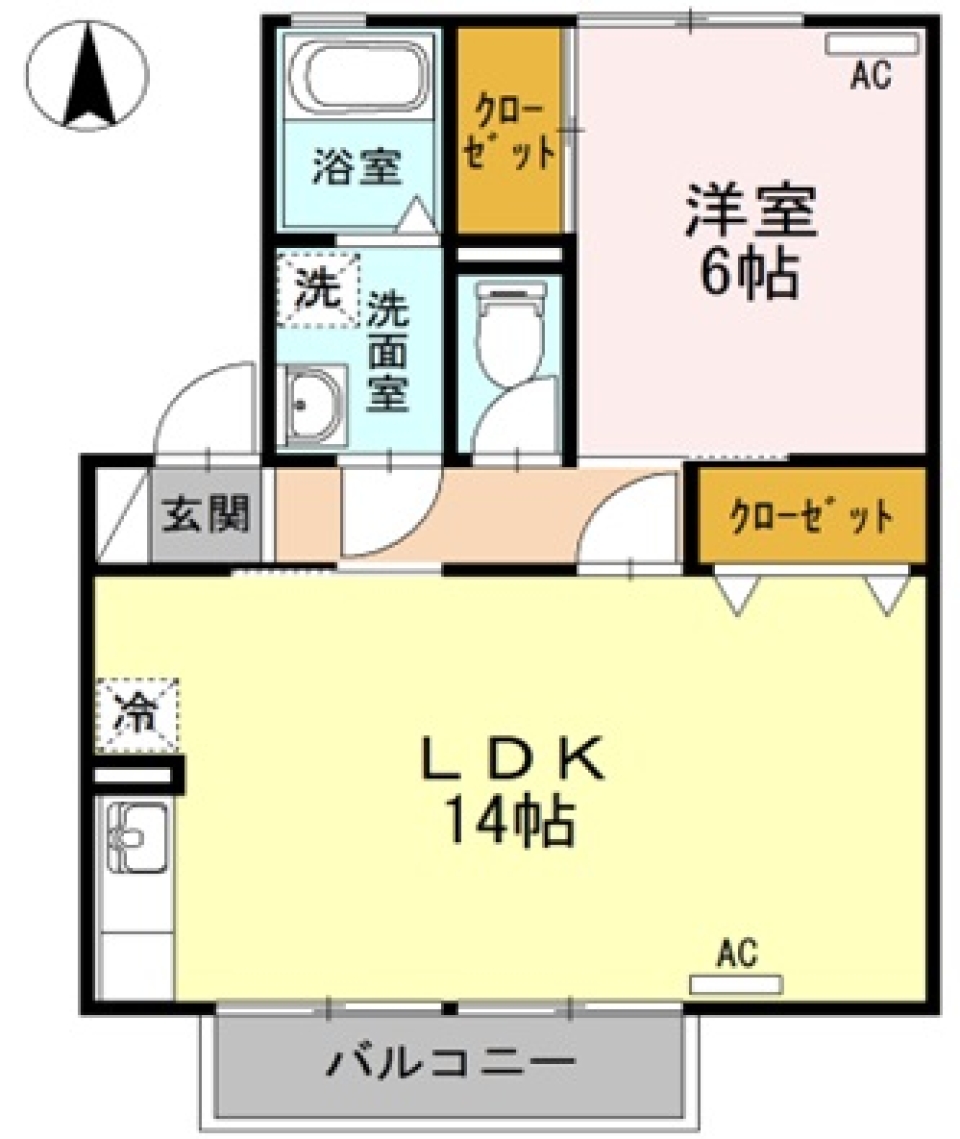 家賃節約、趣味向上。の間取り図