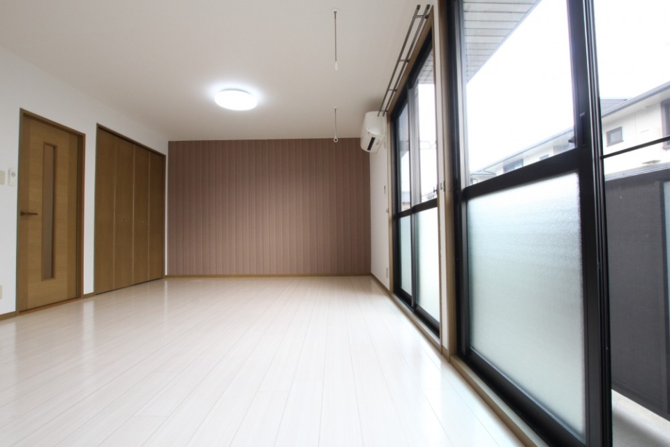 これで広さ14帖のLDK。