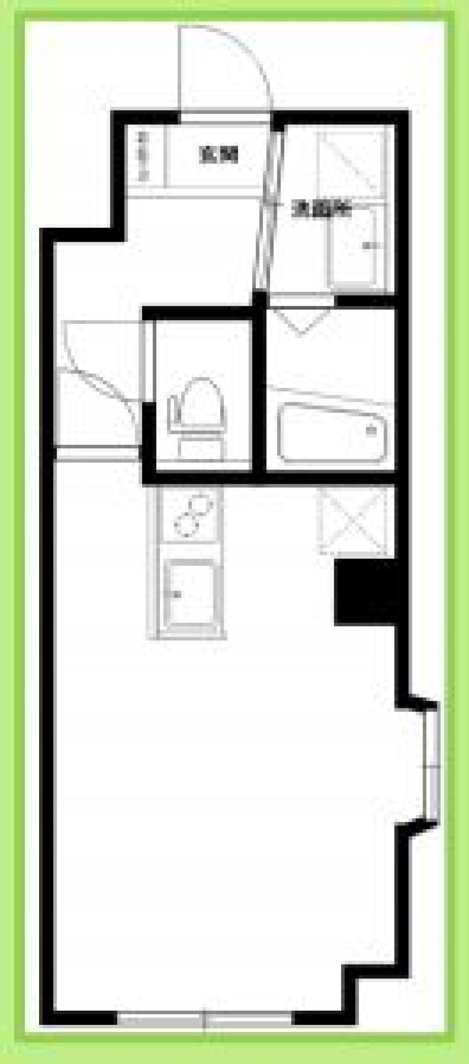 かわいいあなたへパステルな生活をの間取り図