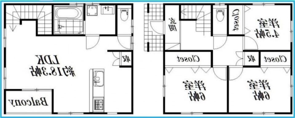 Brand new antique.の間取り図