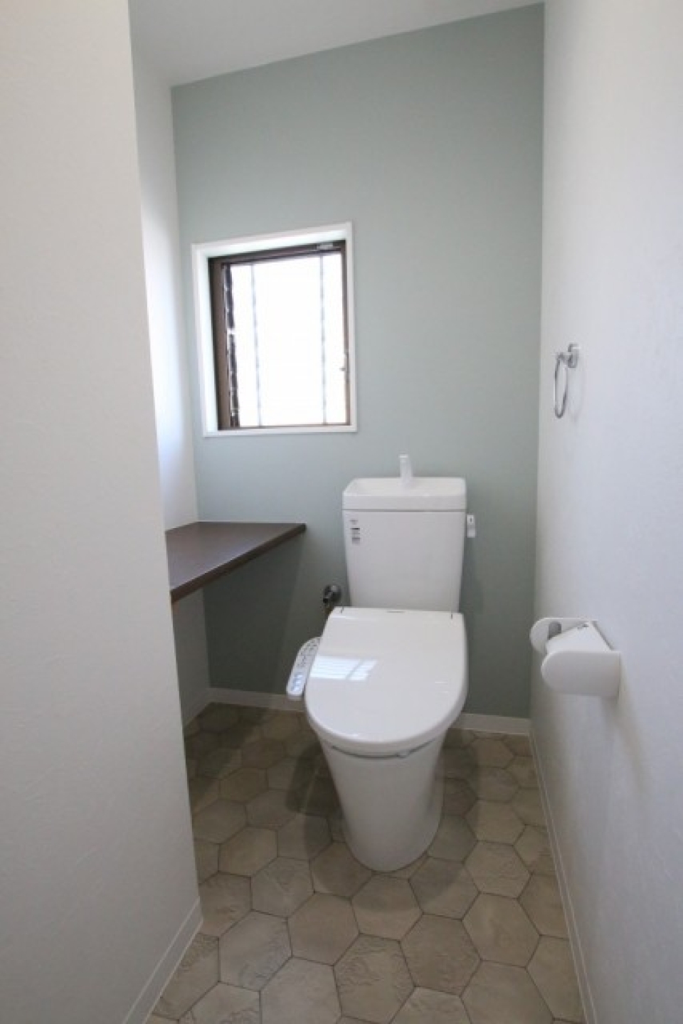 可愛らしく機能性溢れたトイレ