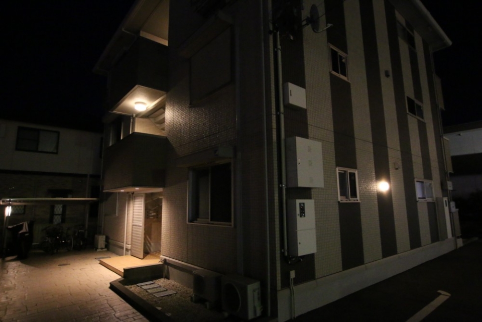 夜はこんな雰囲気です