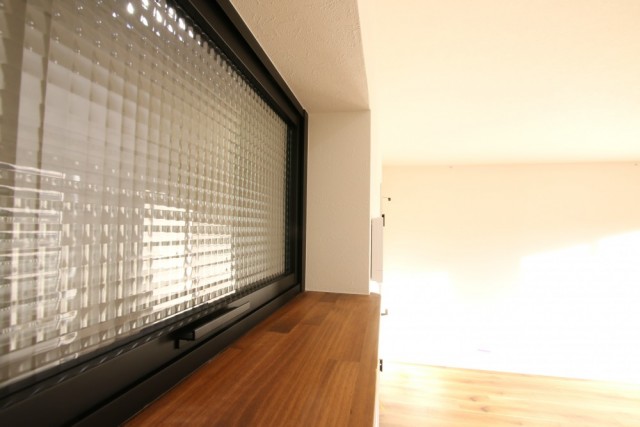 すりガラスがおしゃれ