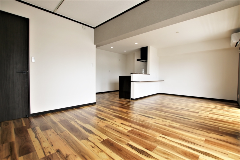 モダンな雰囲気のLDK