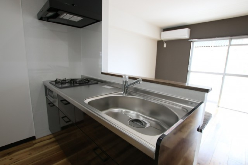 カウンターキッチン。