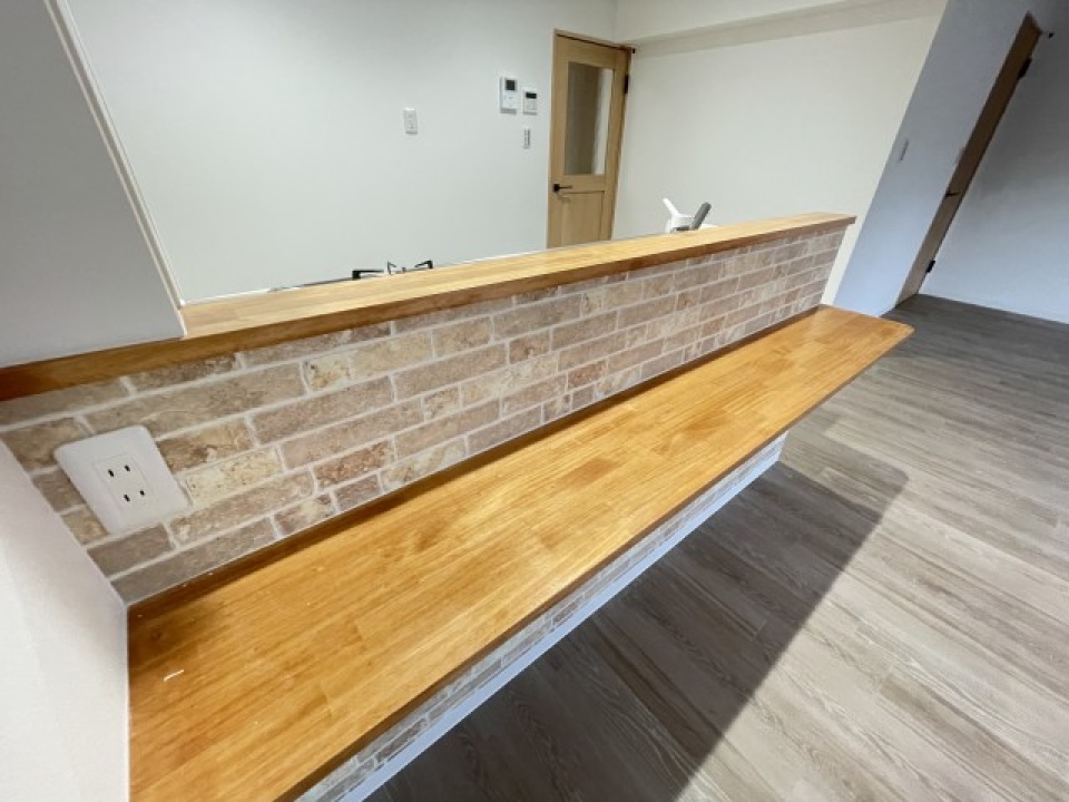 カウンターテーブルをフル活用したい！