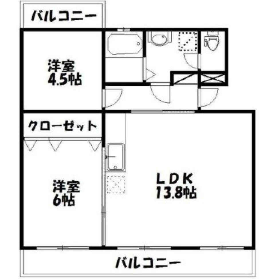 おだやかな朝のはじまりの間取り図