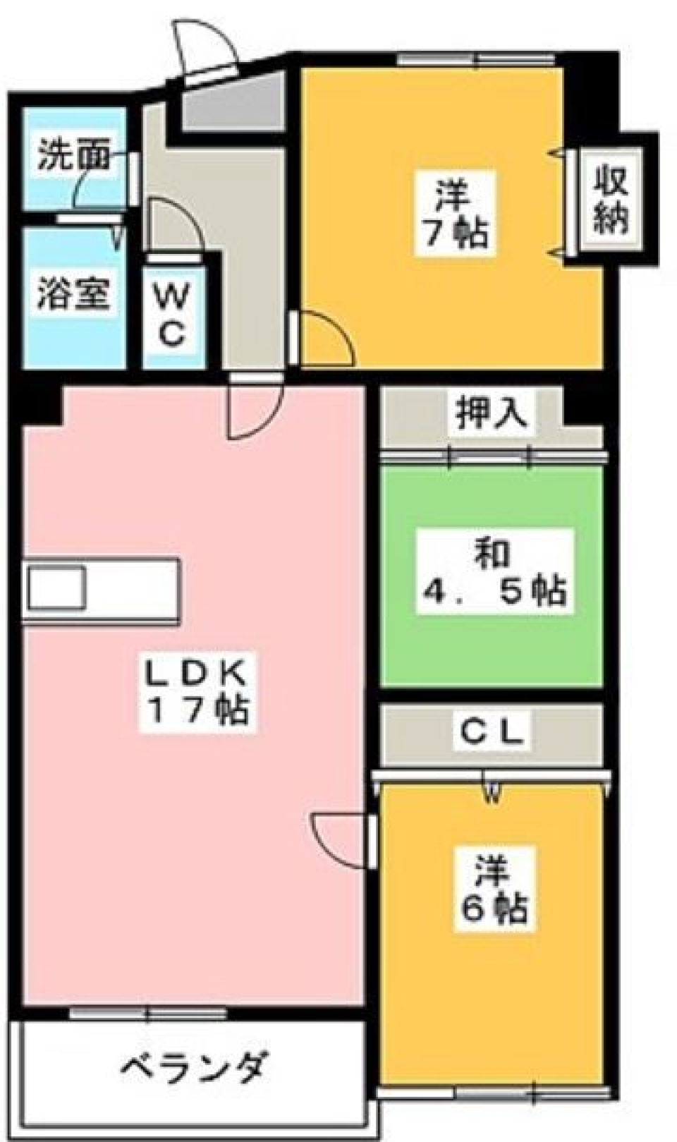 My kitchenの間取り図