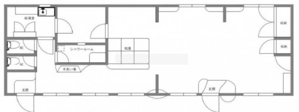 【店舗・事務所】夢の中のお店そのままに。の間取り図
