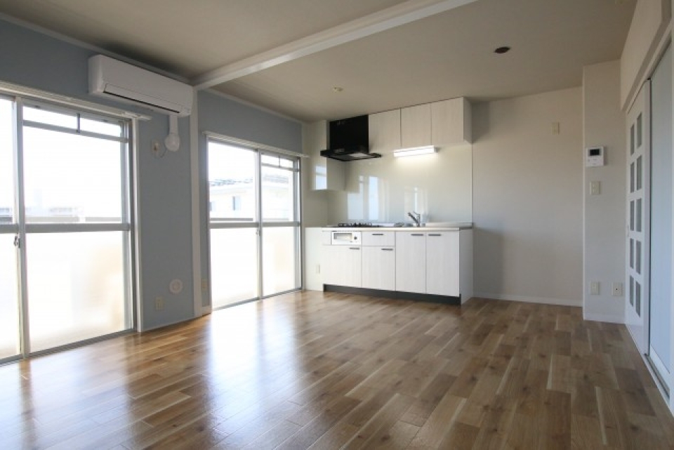 12帖のふんわり雰囲気のLDK