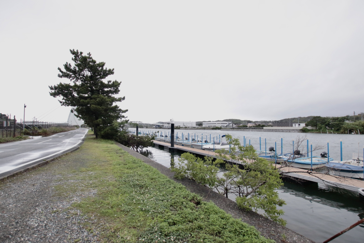 浜名湖すぐの立地です