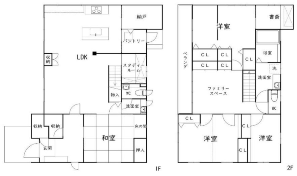 浜名湖と一緒に暮らす［ペット可］の間取り図
