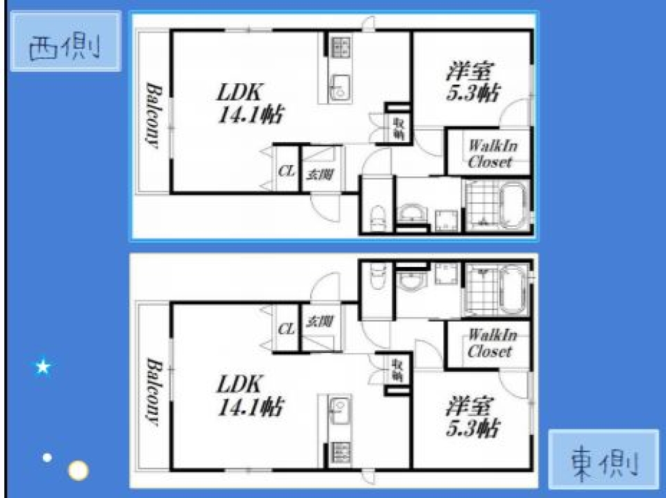 【新築】佐鳴台で始めるREIWA LIFEの間取り図
