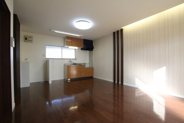 日当たり良好なリビングルーム。