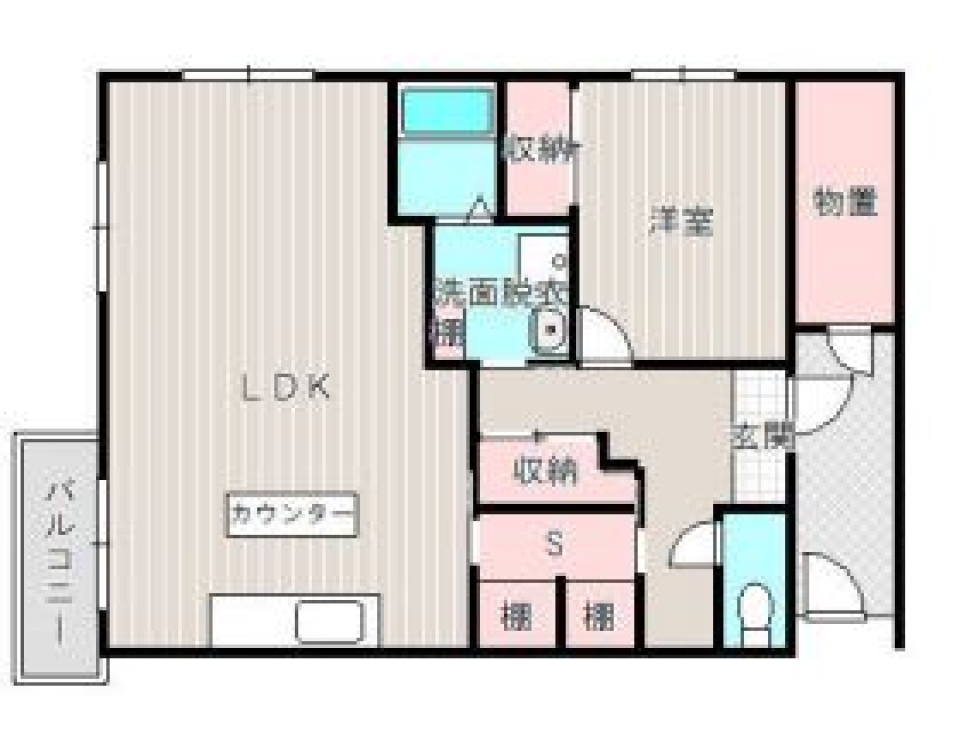 日々の想い出、貯めこんで。の間取り図