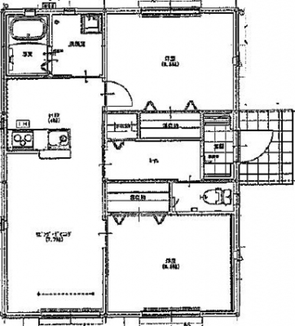 日本人は、平屋がお好き。の間取り図