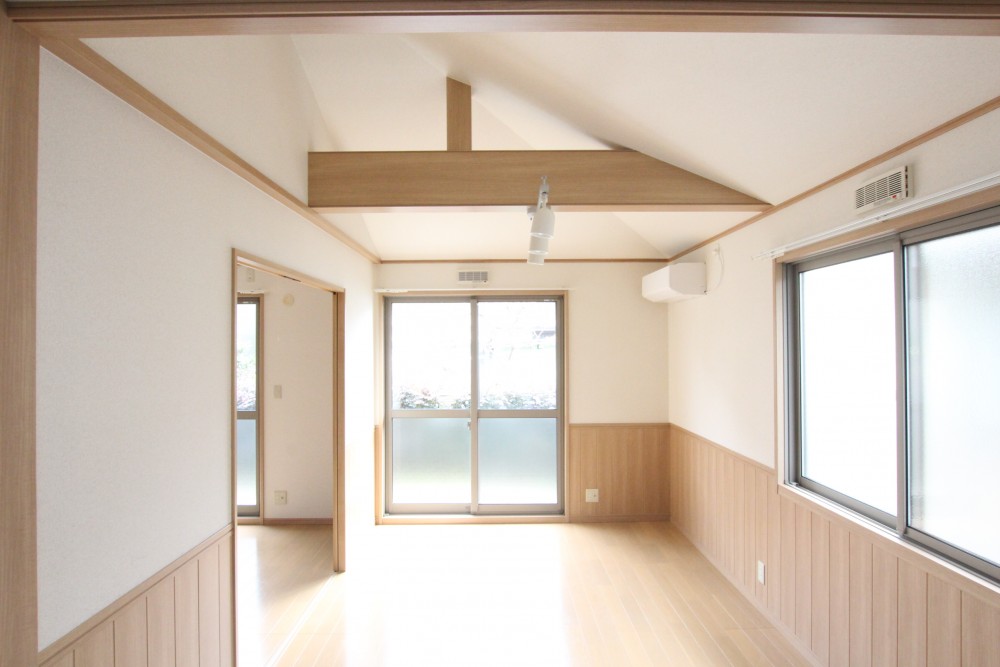 天井も高く開放感あり。