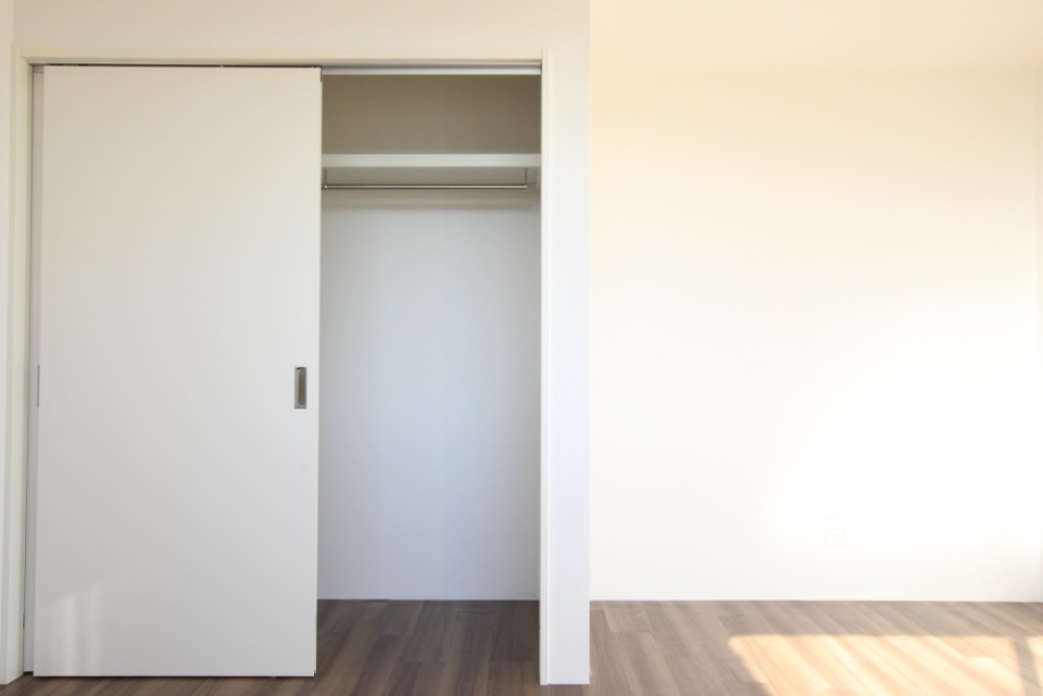 室内の収納空間はクローゼットType。