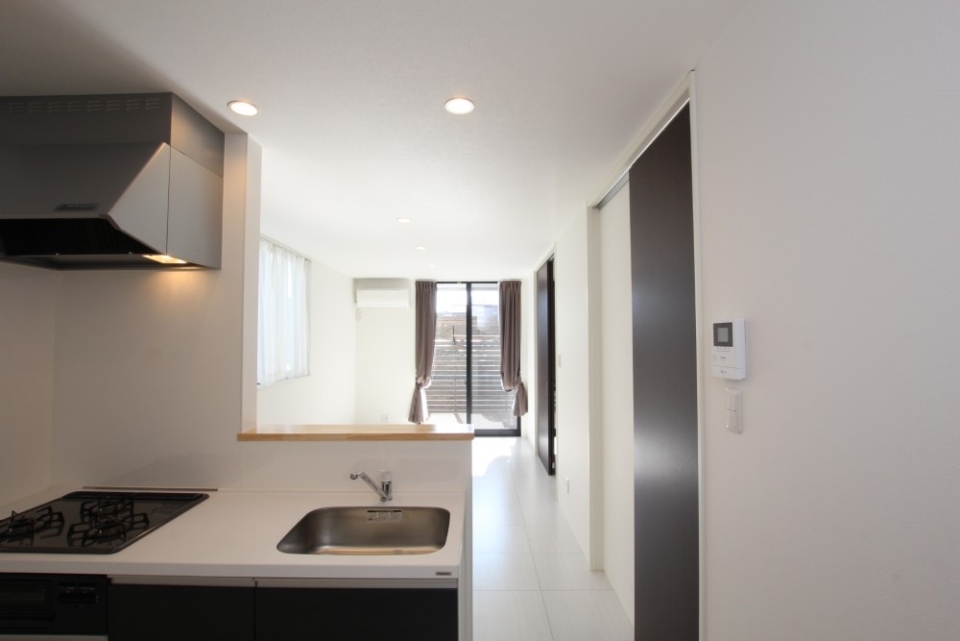 室内の照明はダウンライト仕様