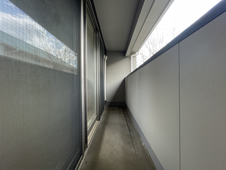 ベランダもあります