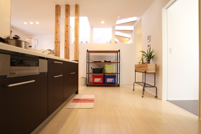 この広さと設備ならお料理も苦にならなさそう。