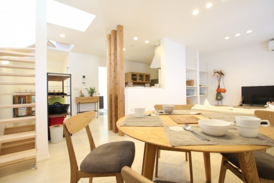 家族団らんの時間は2階のLDKで。