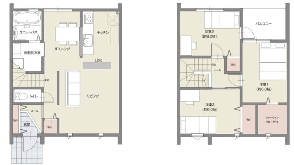 白&times;黒の間取り図
