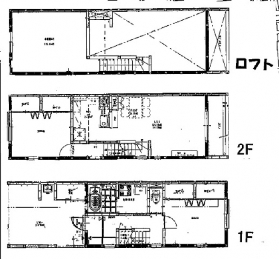 愛車いじり・バイクいじりの間取り図