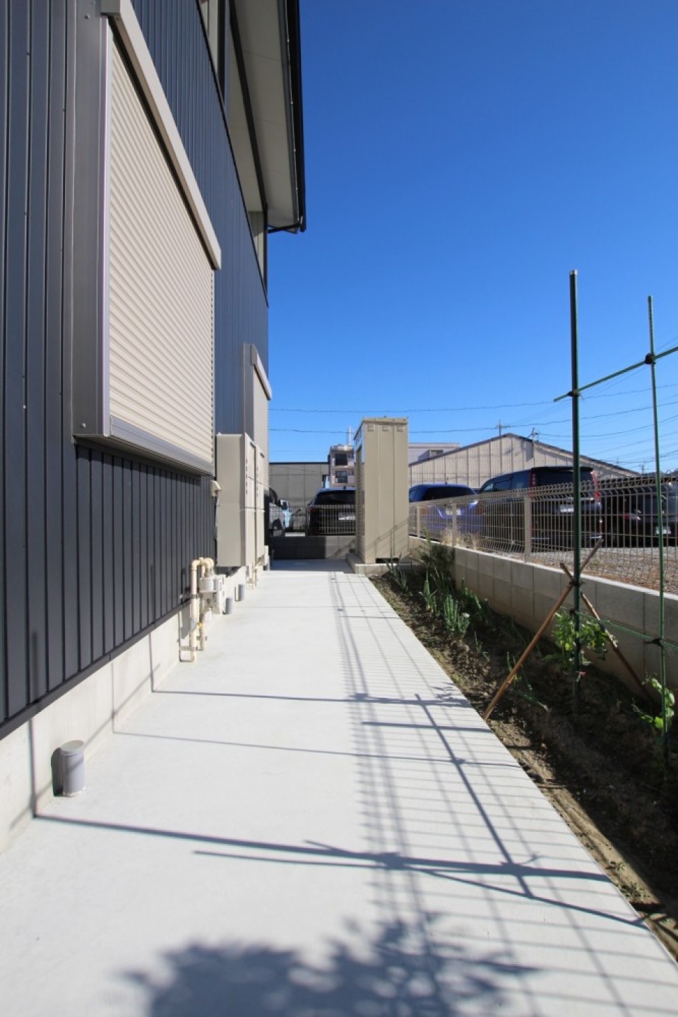 1階南面は専用庭としては使用出来ませんのご注意を。